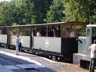 Back with train