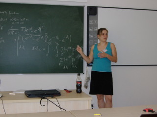 Júlia Réffy's talk